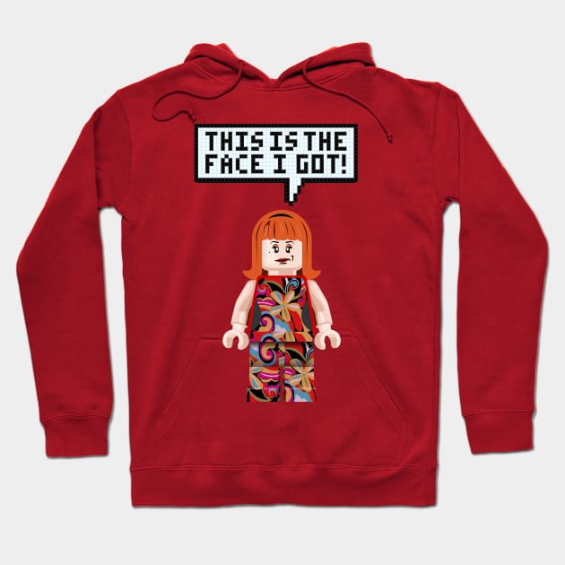 Bianca del Rio Lego from Drag Race Untucked Hoodie by dragover